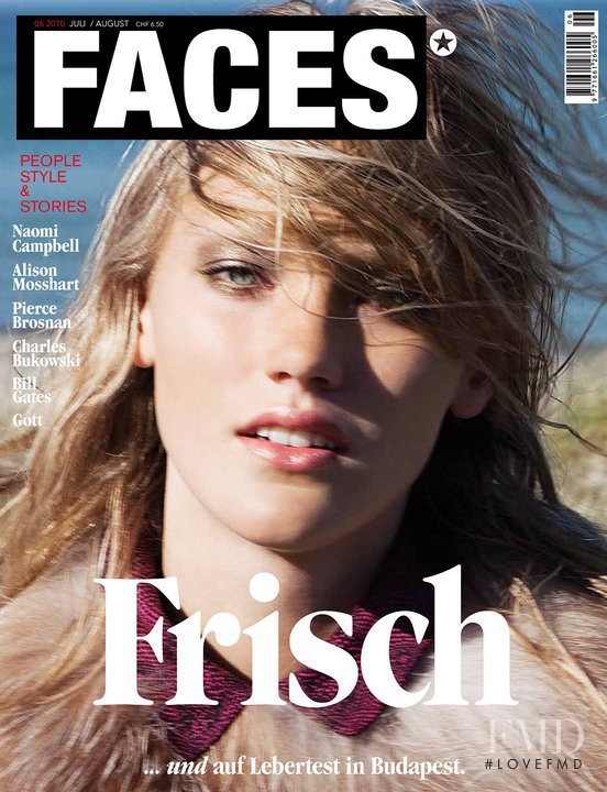  featured on the FACES Magazine cover from July 2010