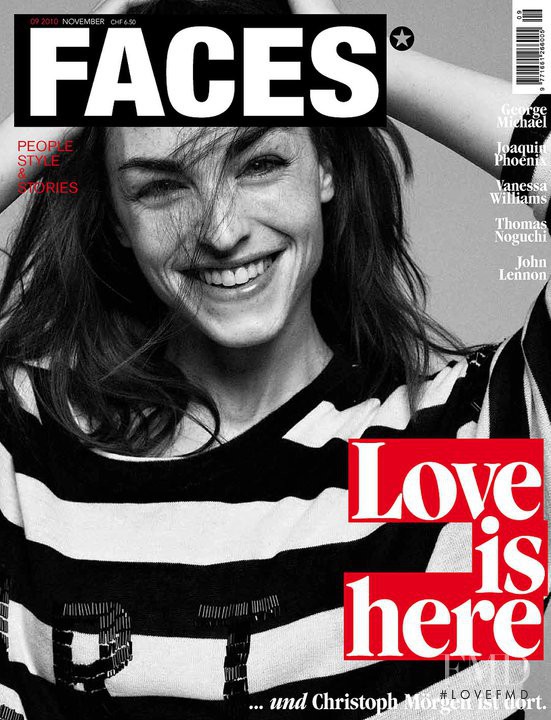  featured on the FACES Magazine cover from November 2010