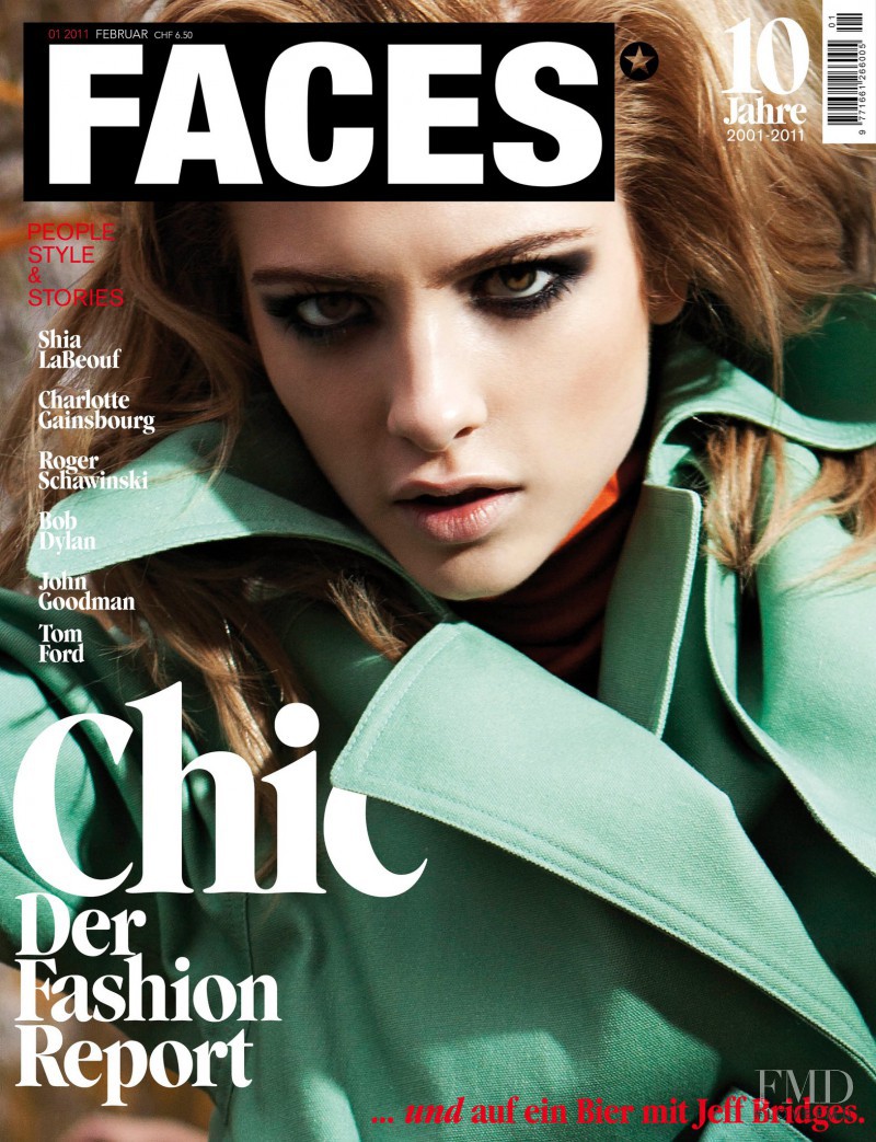  featured on the FACES Magazine cover from February 2011