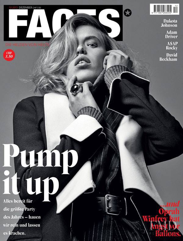 Ann Koster featured on the FACES Magazine cover from December 2013