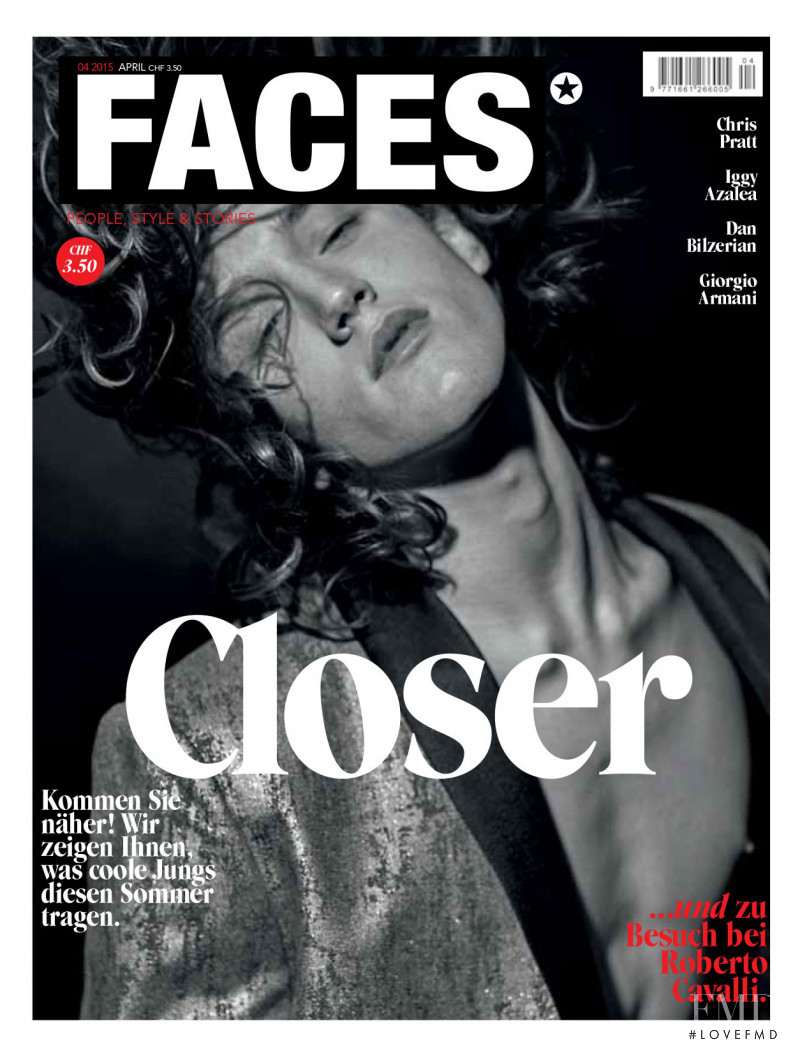  featured on the FACES Magazine cover from April 2015