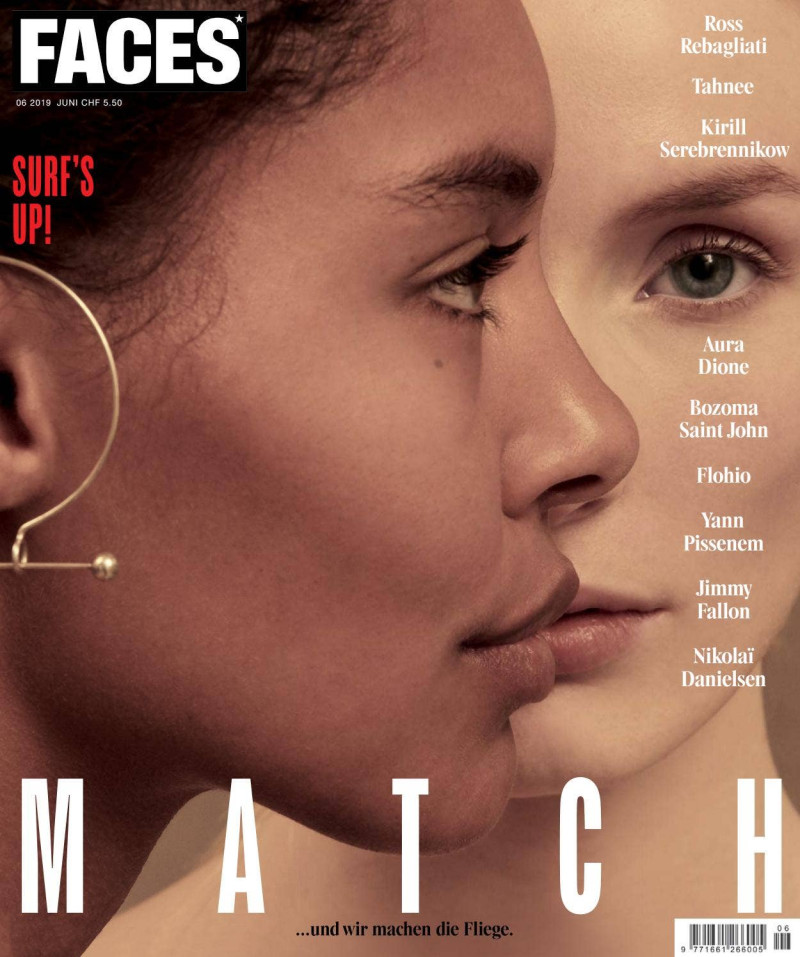 Lea K., Ronja featured on the FACES Magazine cover from June 2019