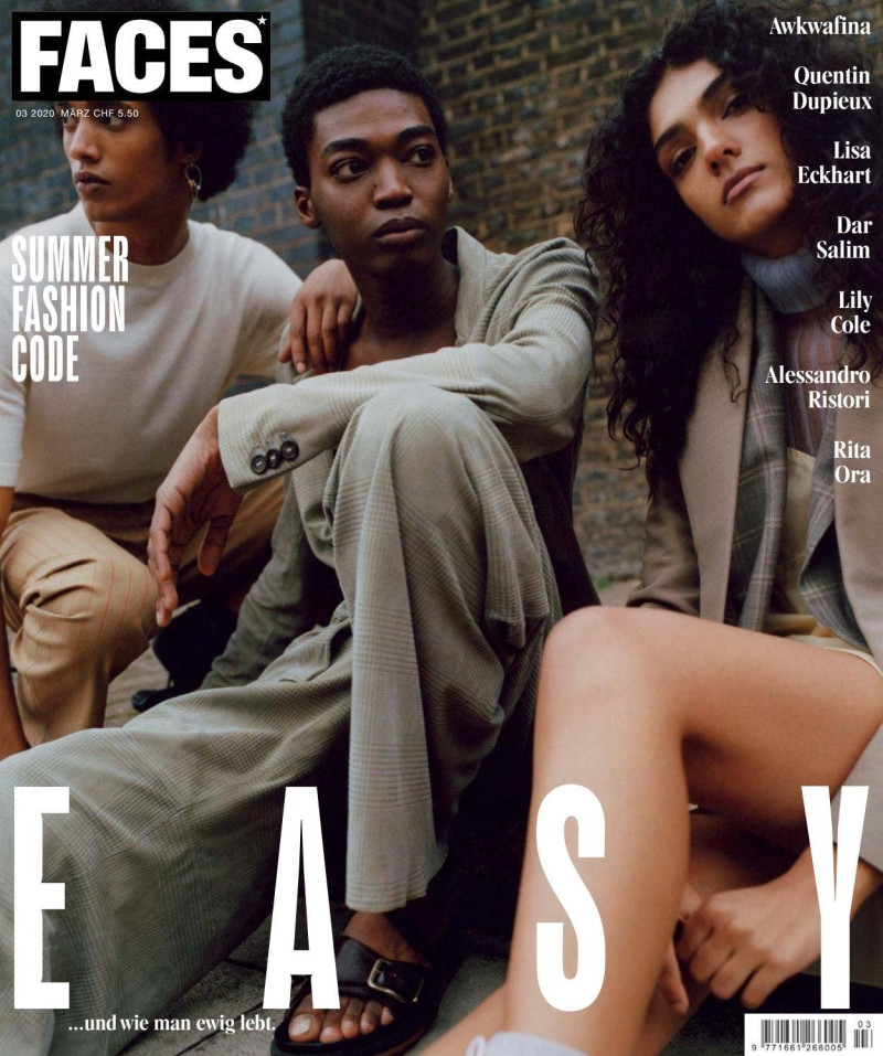 Samir, Amara Sheriff featured on the FACES Magazine cover from March 2020