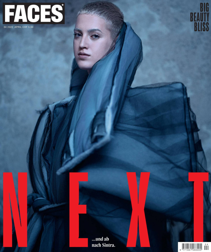 Lou-Anne Gleissenebner featured on the FACES Magazine cover from April 2022