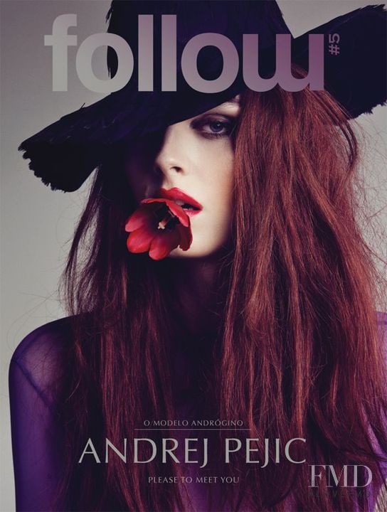 Andrej Pejic featured on the follow cover from June 2011