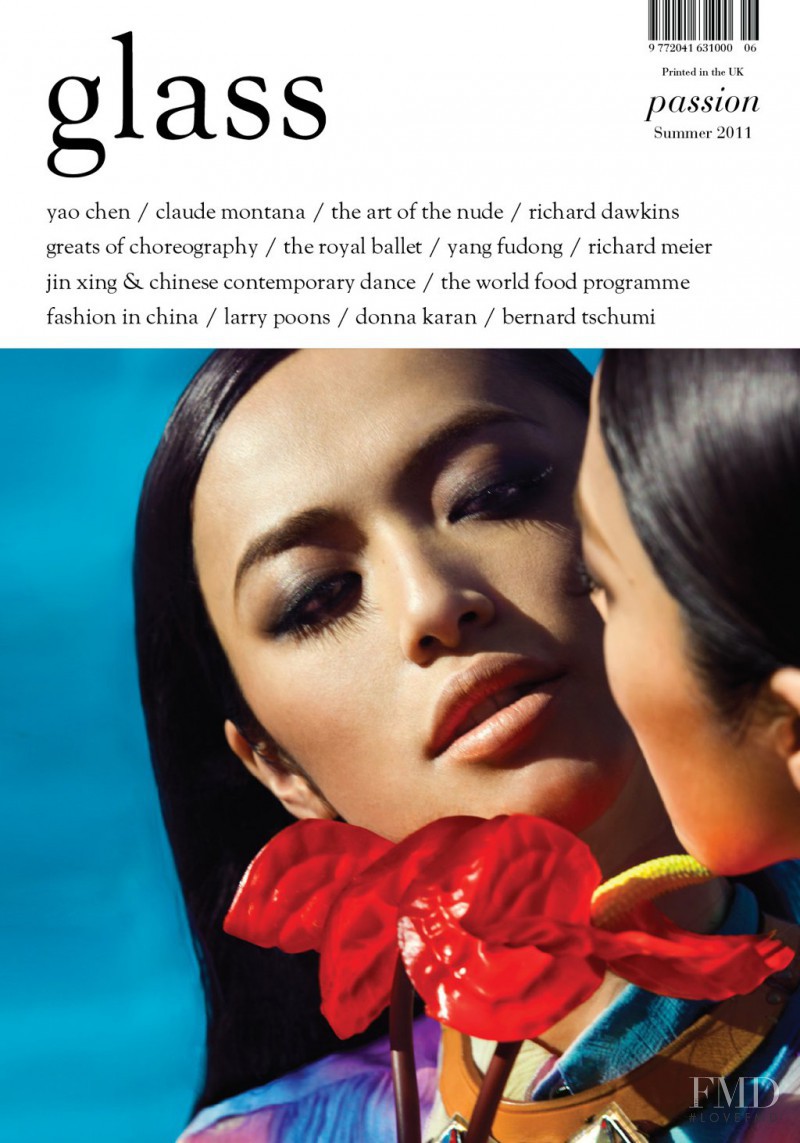 Yao Chen featured on the Glass UK cover from June 2011