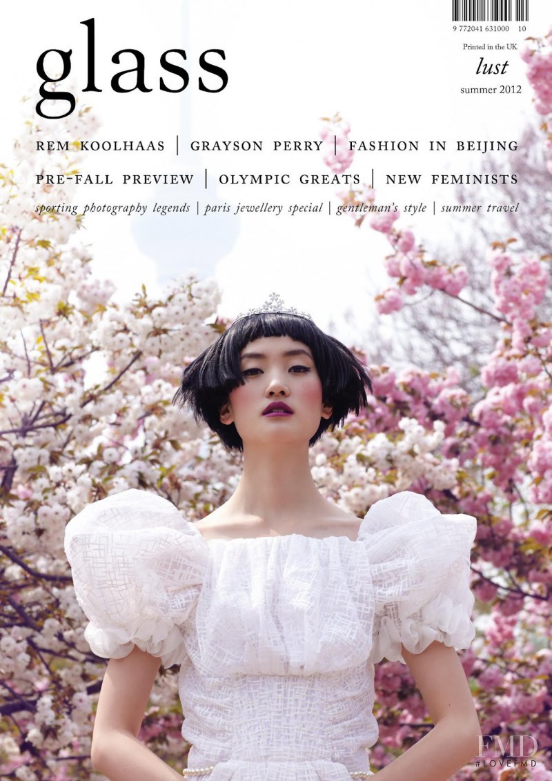 Lina Zhang featured on the Glass UK cover from June 2012
