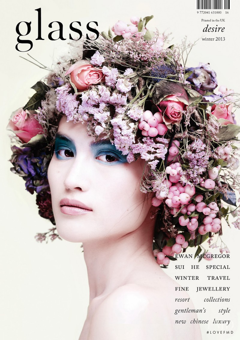 Sui He featured on the Glass UK cover from December 2013