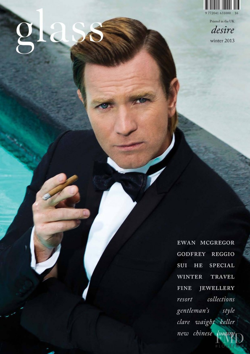 Ewan McGregor featured on the Glass UK cover from December 2013