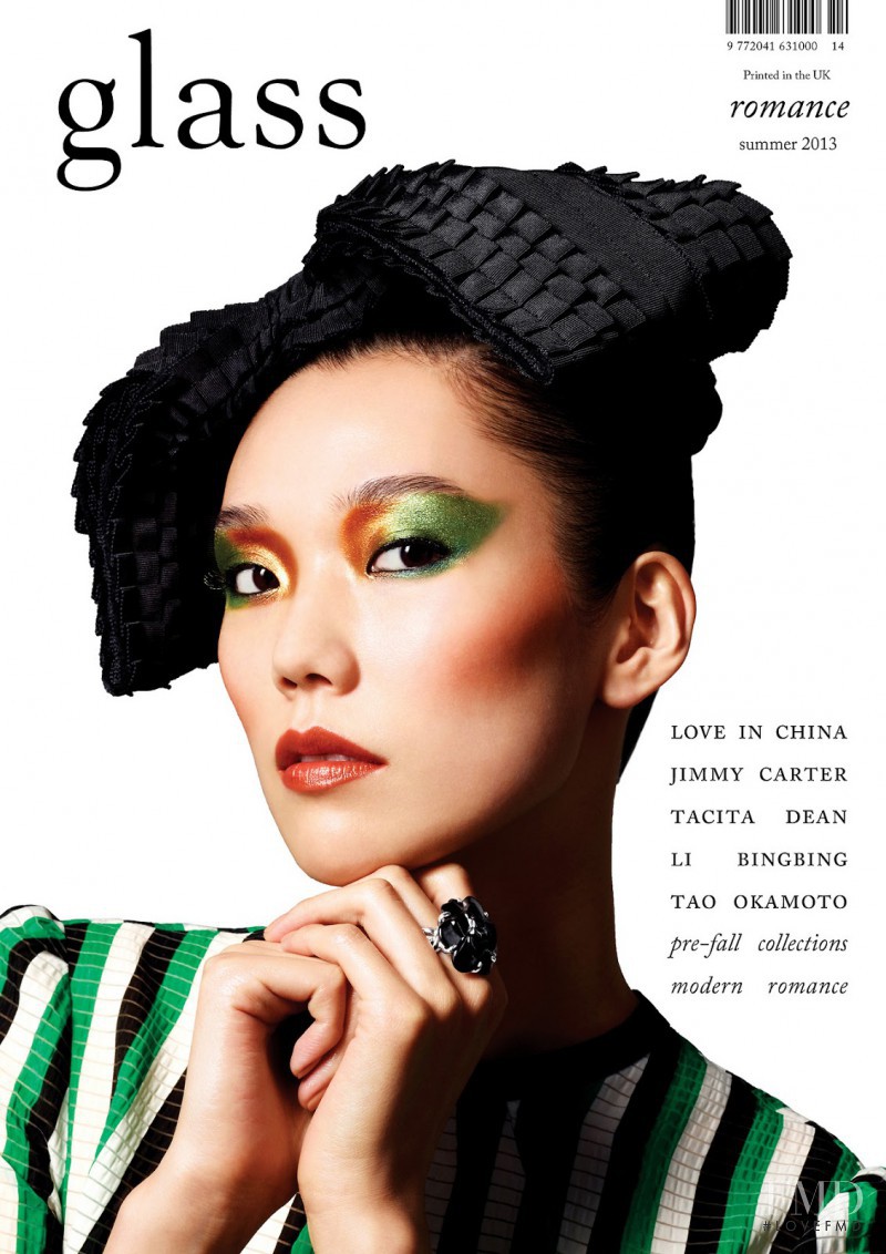 Tao Okamoto featured on the Glass UK cover from June 2013