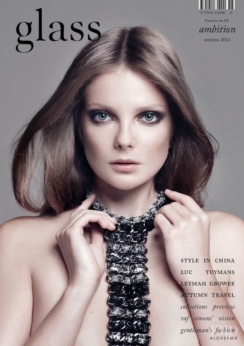 Eniko Mihalik featured on the Glass UK cover from September 2013