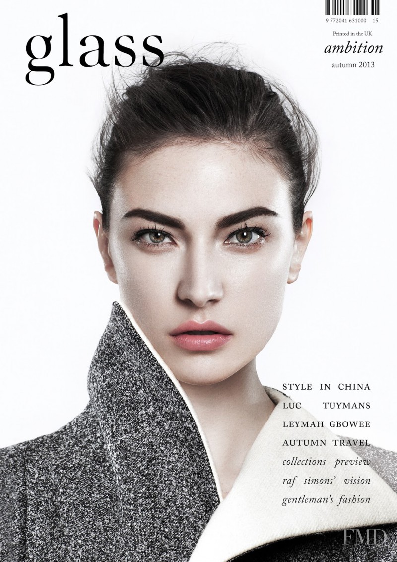 Jacquelyn Jablonski featured on the Glass UK cover from September 2013