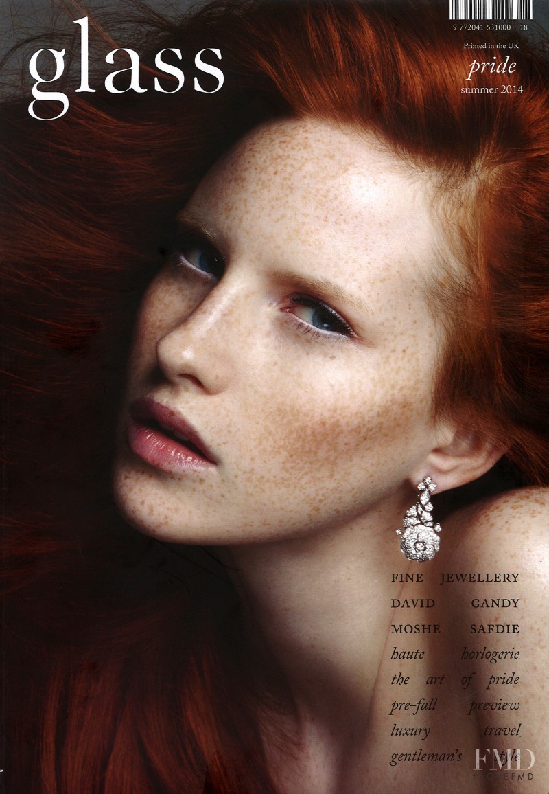 Magdalena Jasek featured on the Glass UK cover from June 2014