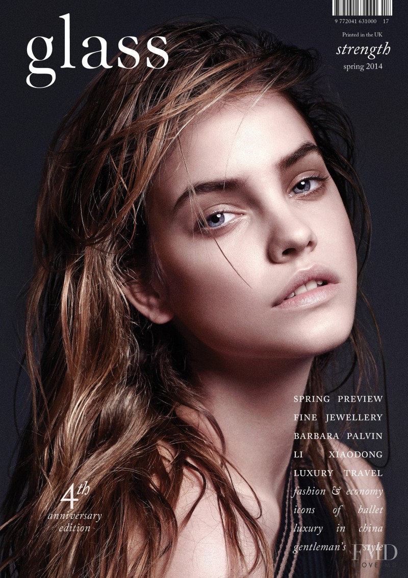 Barbara Palvin featured on the Glass UK cover from March 2014