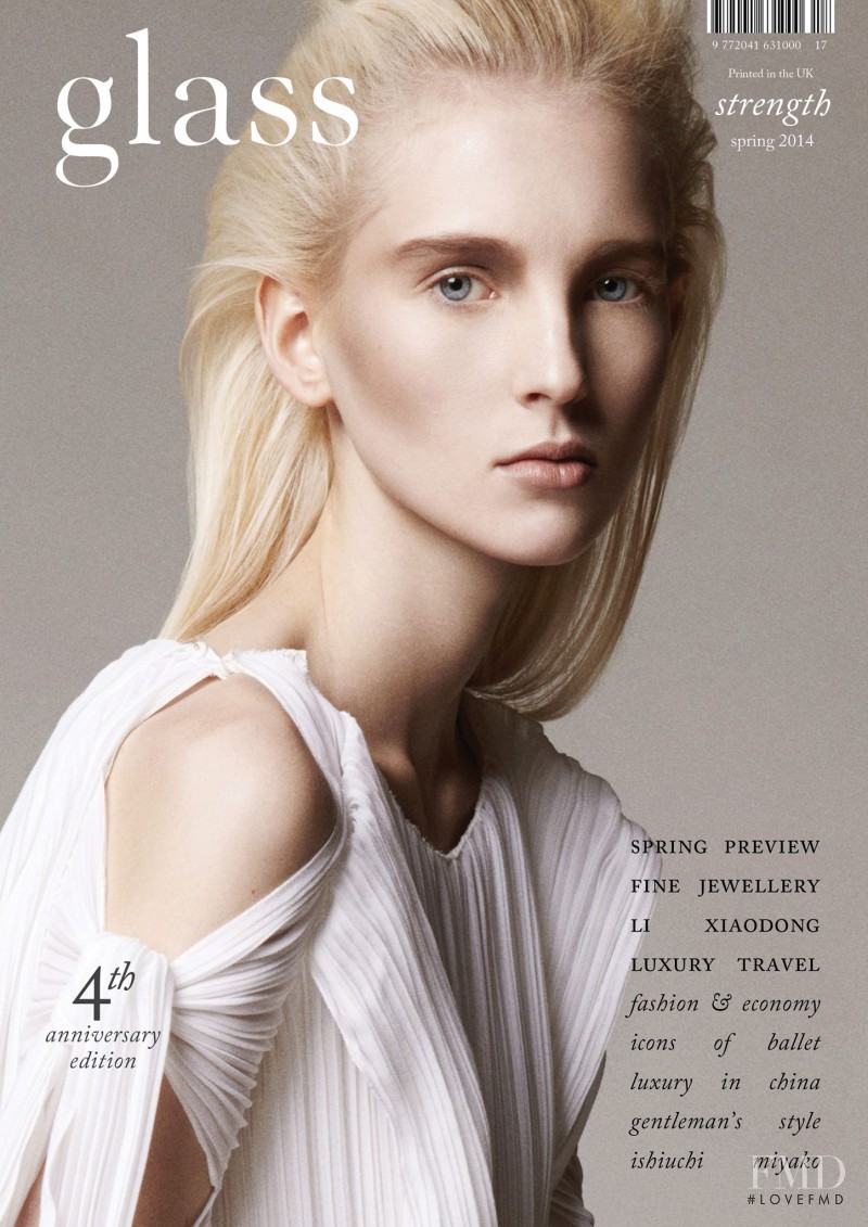 Nastya Sten featured on the Glass UK cover from March 2014