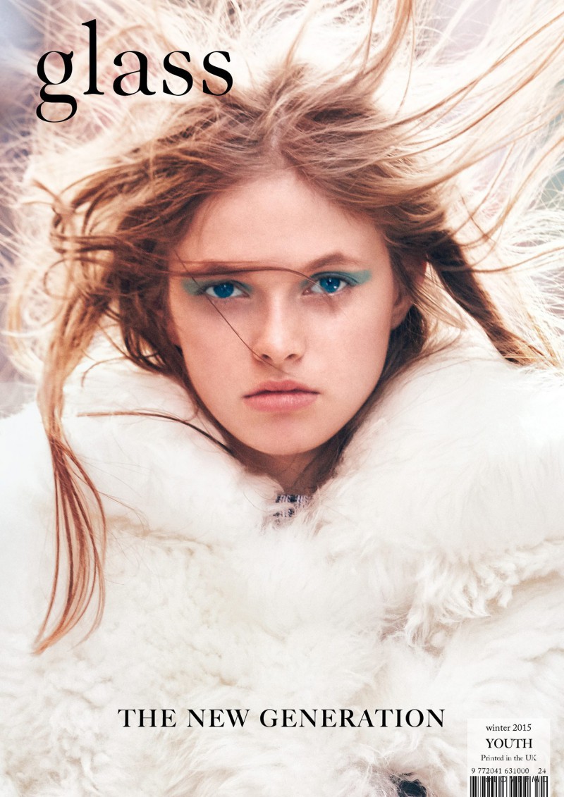 Avery Blanchard featured on the Glass UK cover from December 2015