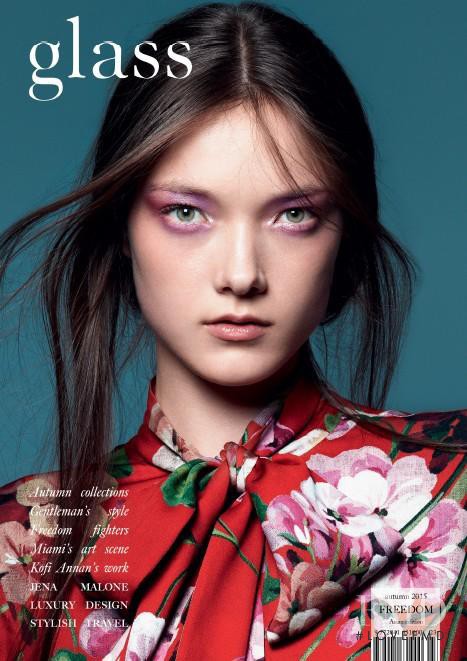 Yumi Lambert featured on the Glass UK cover from September 2015