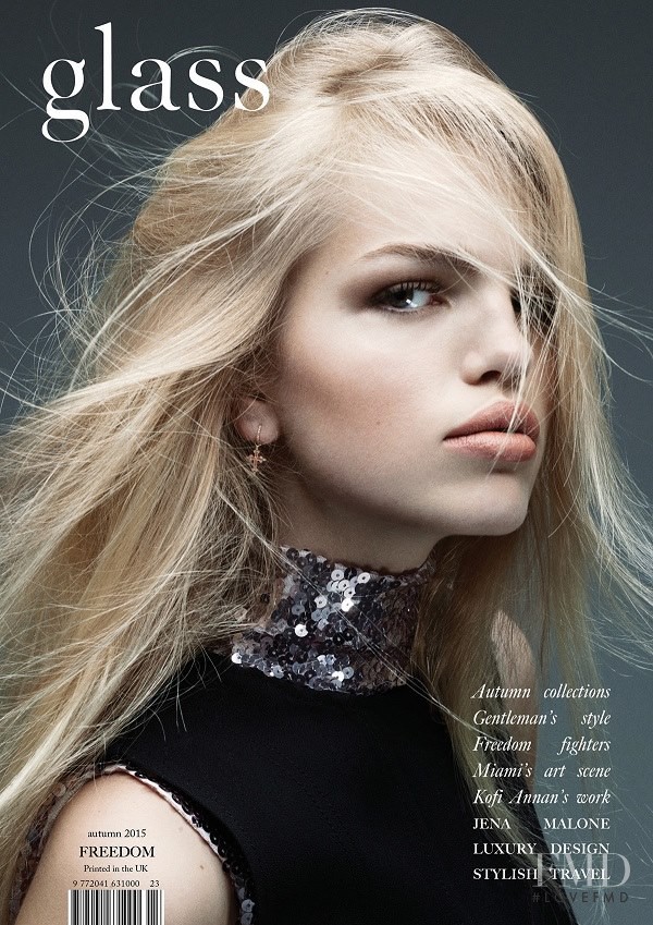 Daphne Groeneveld featured on the Glass UK cover from September 2015