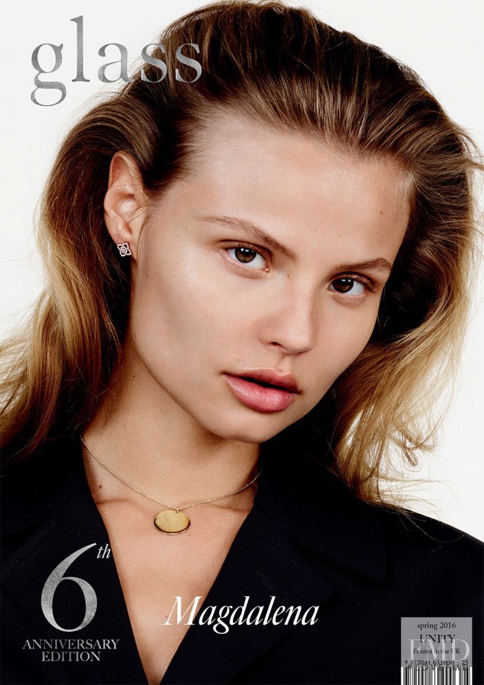 Magdalena Frackowiak featured on the Glass UK cover from February 2016
