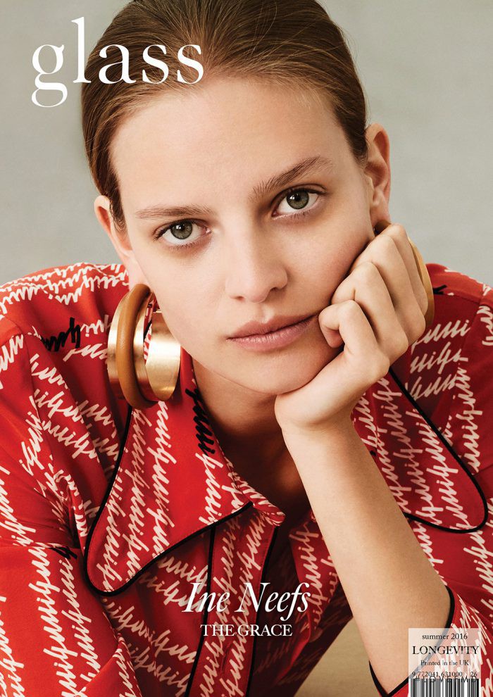 Ine Neefs featured on the Glass UK cover from June 2016