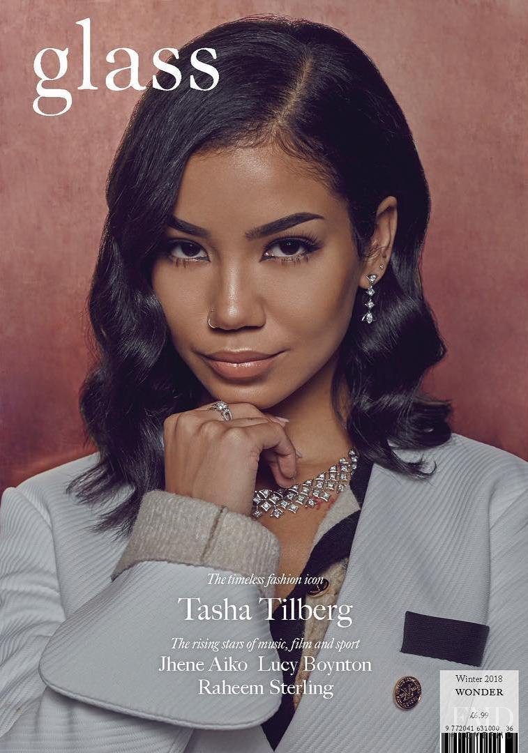 Jhene Aiko featured on the Glass UK cover from December 2018