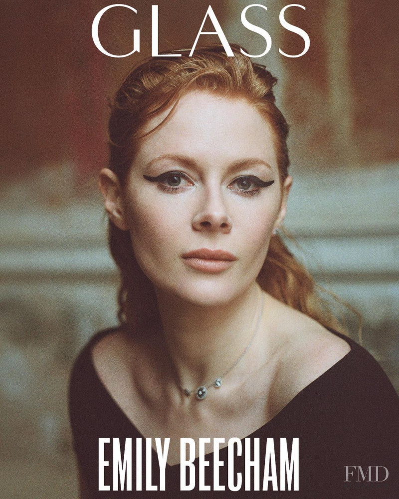 Emily Beecham featured on the Glass UK cover from March 2021