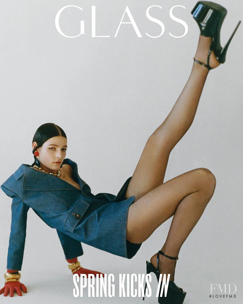 Effie Steinberg featured on the Glass UK cover from February 2022