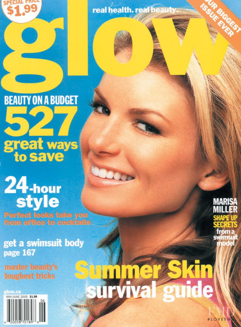 Marisa Miller featured on the Glow cover from May 2005