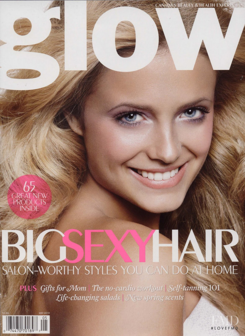 Kate Bock featured on the Glow cover from May 2010
