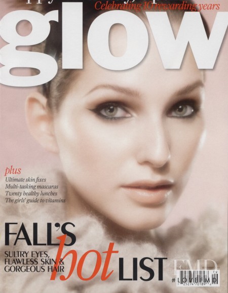 Kelsey van Mook featured on the Glow cover from September 2010