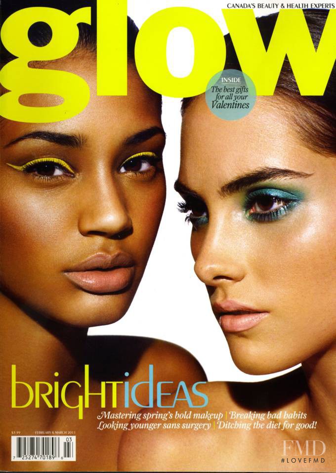 Marina Jamieson, Tsanna Latouche featured on the Glow cover from February 2011