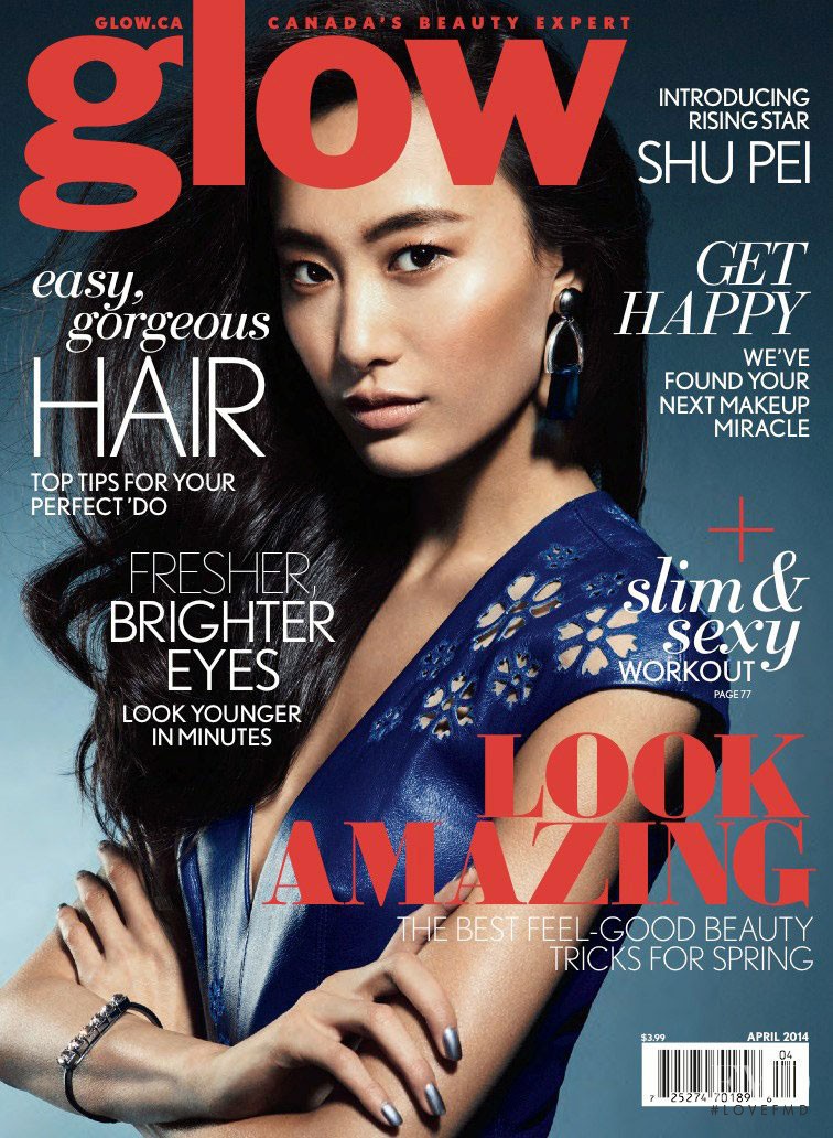 Shu Pei featured on the Glow cover from April 2014
