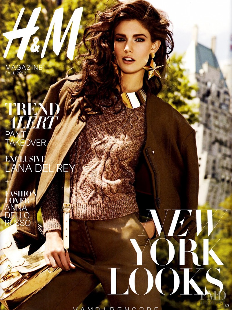 Kendra Spears featured on the H&M Magazine cover from September 2012