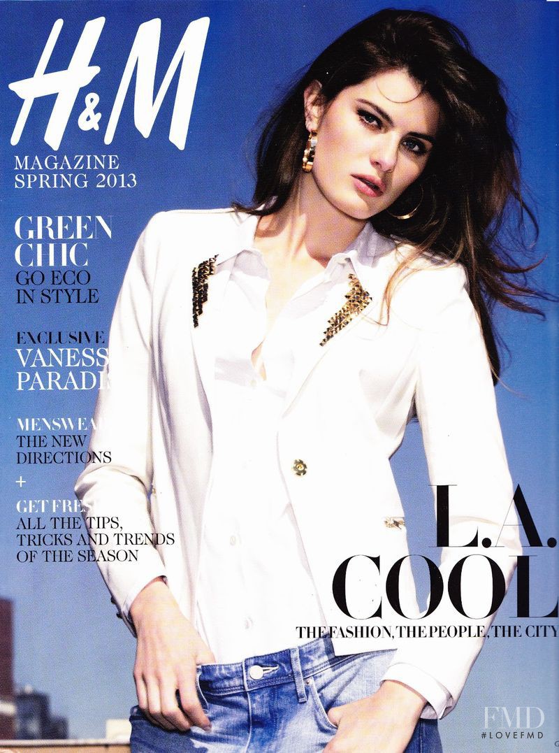 Isabeli Fontana featured on the H&M Magazine cover from March 2013
