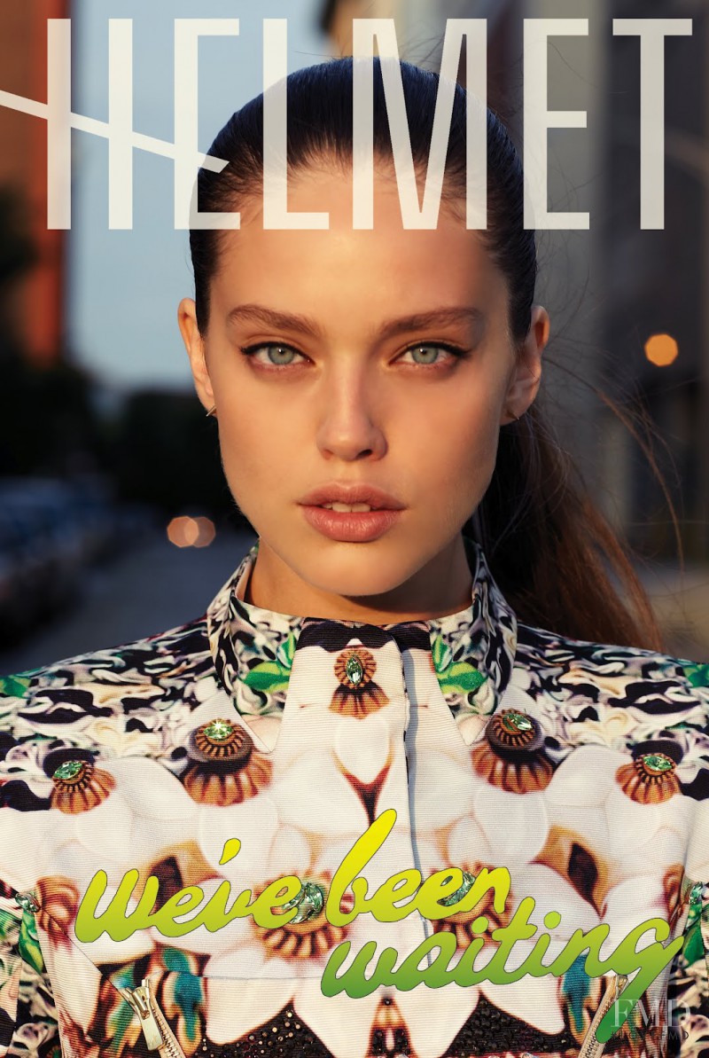 Emily DiDonato featured on the Helmet cover from March 2012