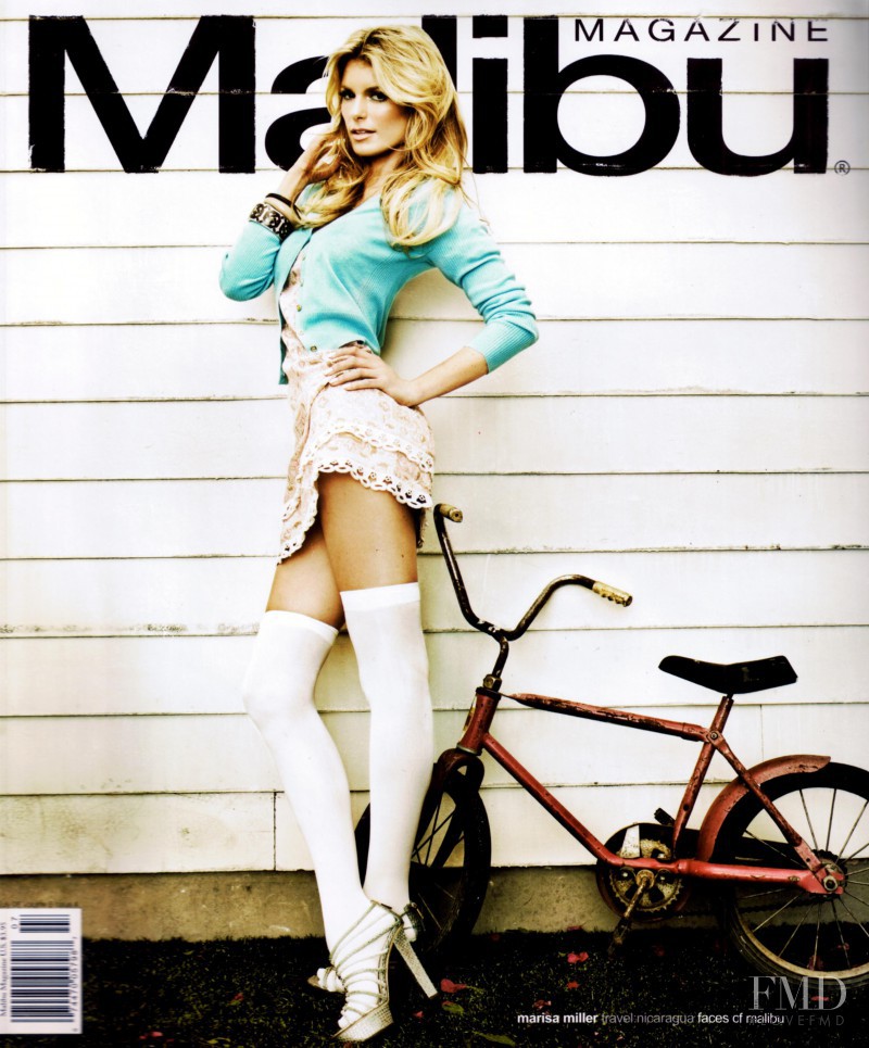 Marisa Miller featured on the Malibu Magazine cover from June 2008