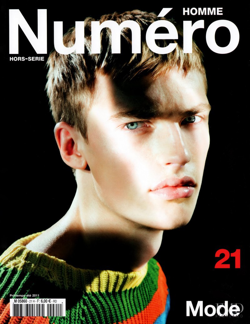  featured on the Numéro Homme cover from March 2011