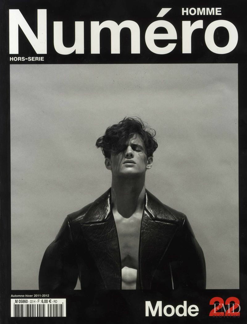 Garrett Neff featured on the Numéro Homme cover from September 2011