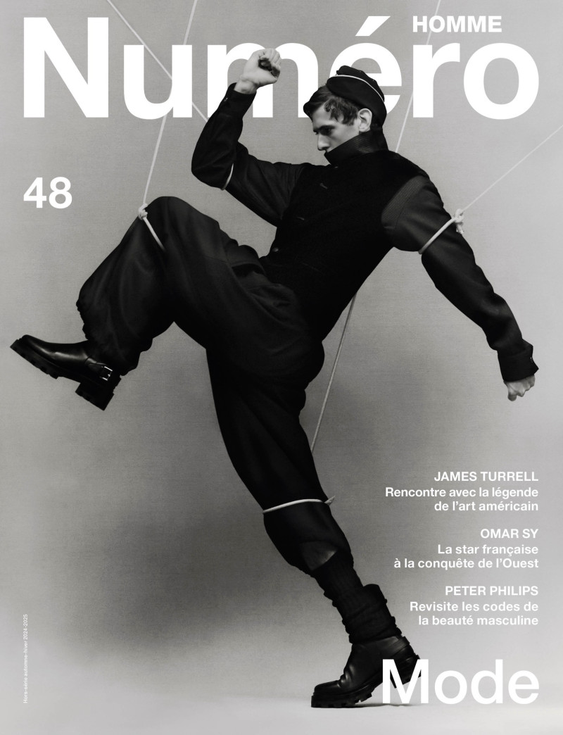 Martin Miller featured on the Numéro Homme cover from September 2024