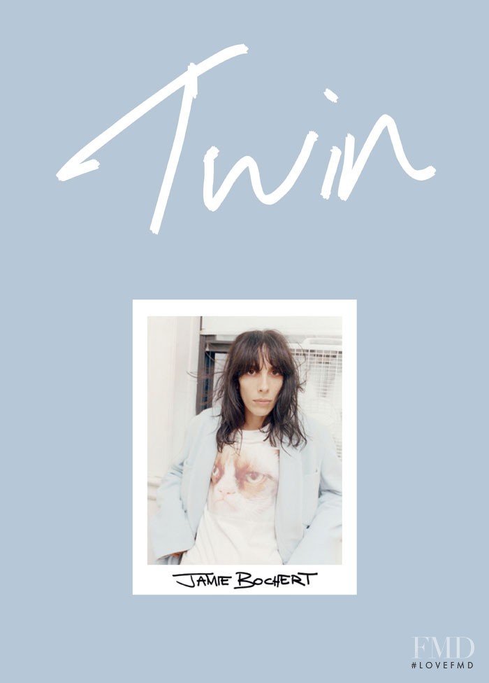 Jamie Bochert featured on the Twin Magazine cover from September 2013