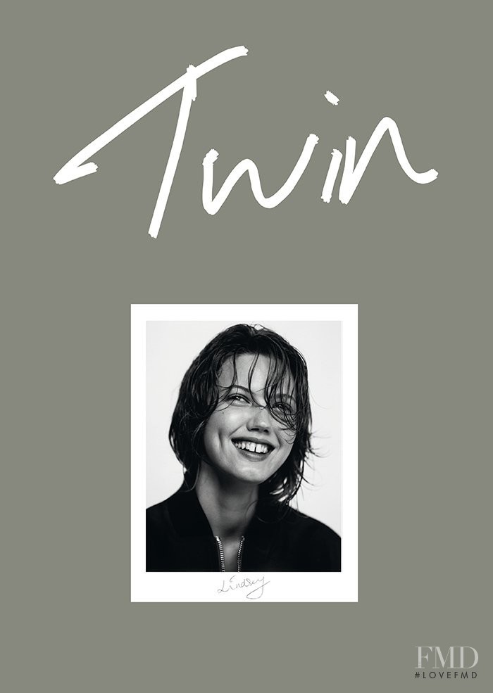 Lindsey Wixson featured on the Twin Magazine cover from September 2014