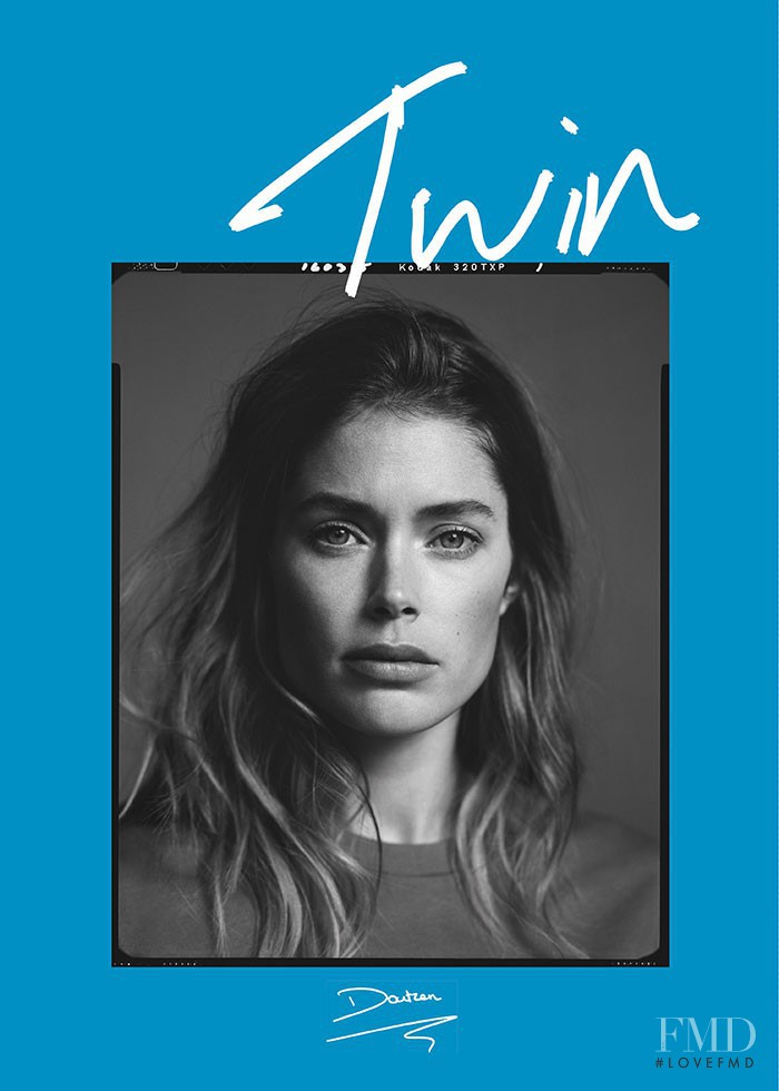 Doutzen Kroes featured on the Twin Magazine cover from March 2015