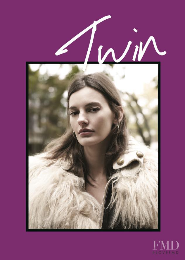 Amanda Murphy featured on the Twin Magazine cover from September 2015
