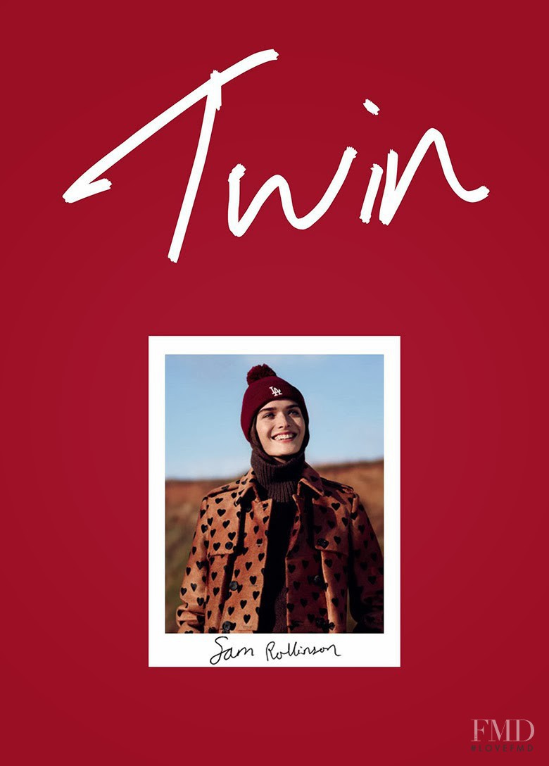 Sam Rollinson featured on the Twin Magazine cover from September 2013