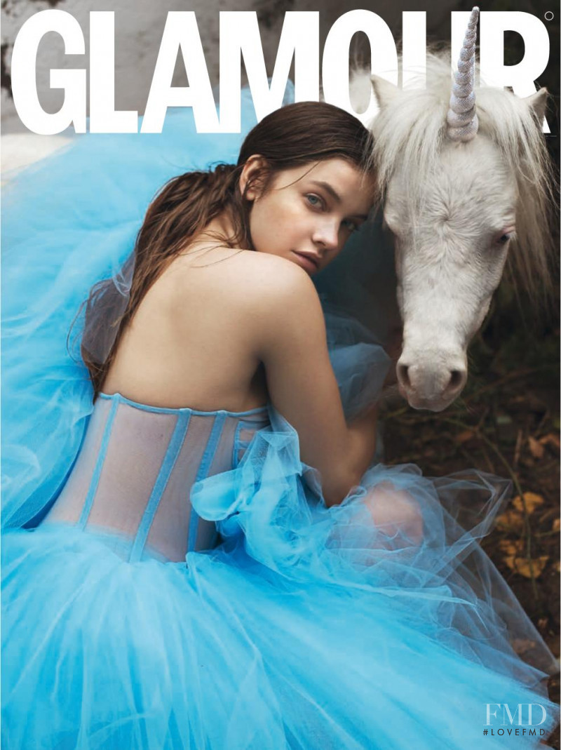 Barbara Palvin featured on the Glamour Spain cover from January 2018