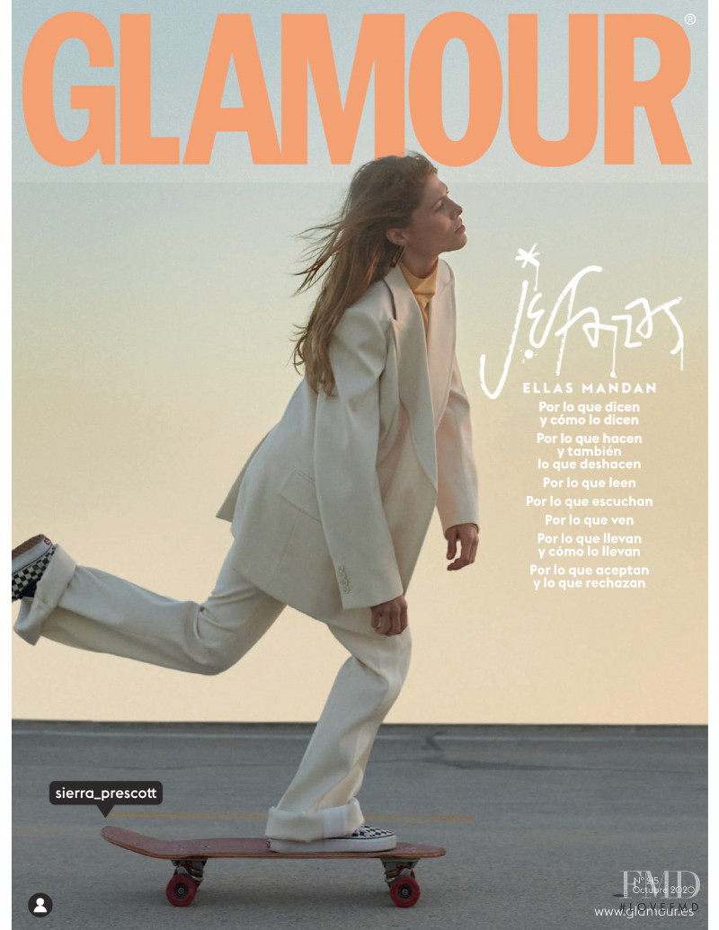  featured on the Glamour Spain cover from October 2020
