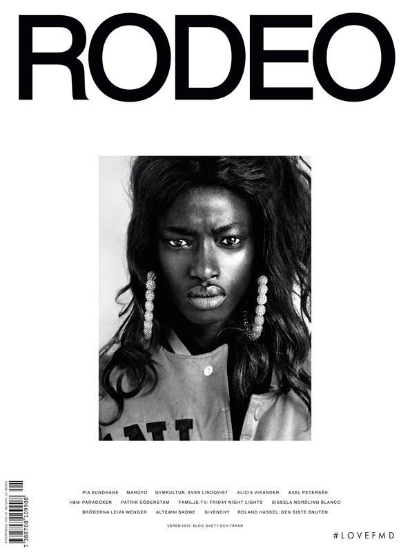 Awa Ceesay featured on the Rodeo cover from March 2012