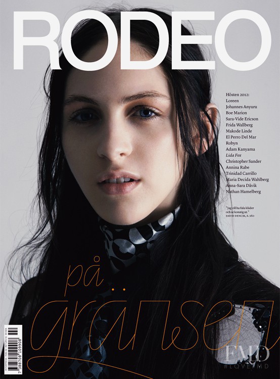 Lida Fox featured on the Rodeo cover from September 2012