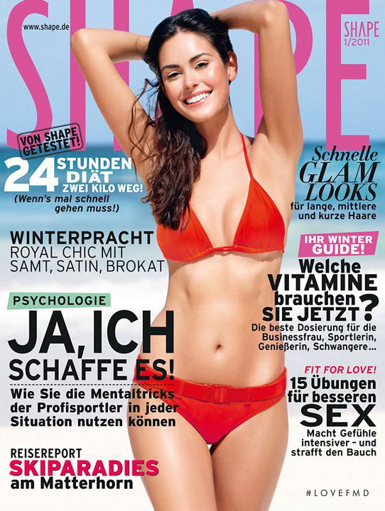  featured on the Shape Germany cover from January 2011