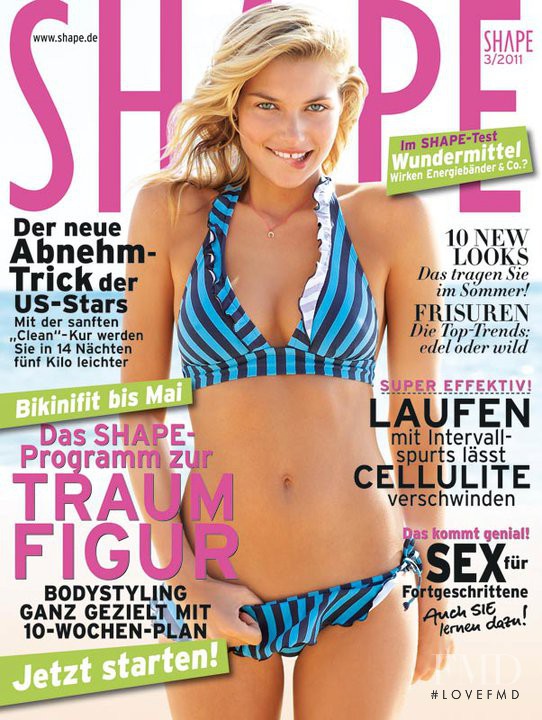  featured on the Shape Germany cover from March 2011